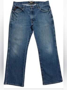 ARIAT Rebar M4 low rise bootcut jeans size 36x30